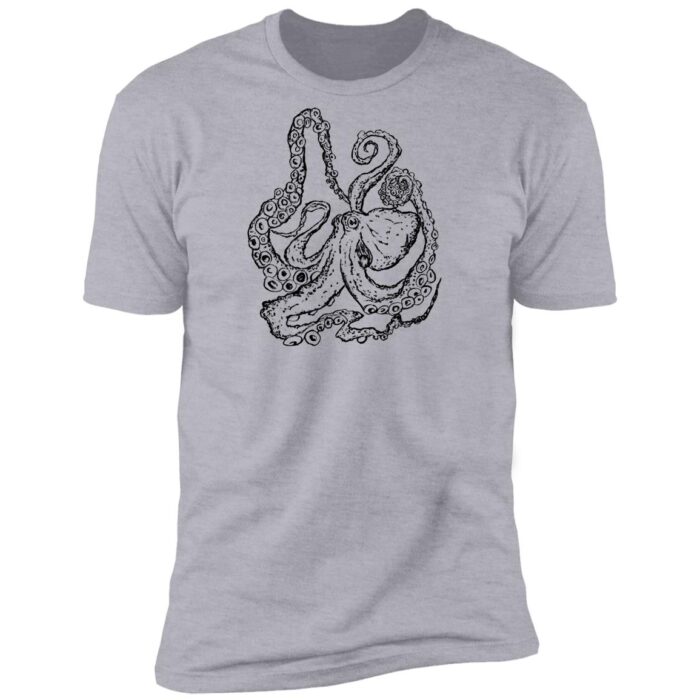 Pacific Octopus Premium Short Sleeve Tee - Image 2