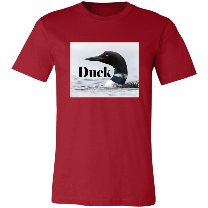 Common Loon Reverse Retro Unisex Jersey Short-Sleeve T-Shirt - Image 7