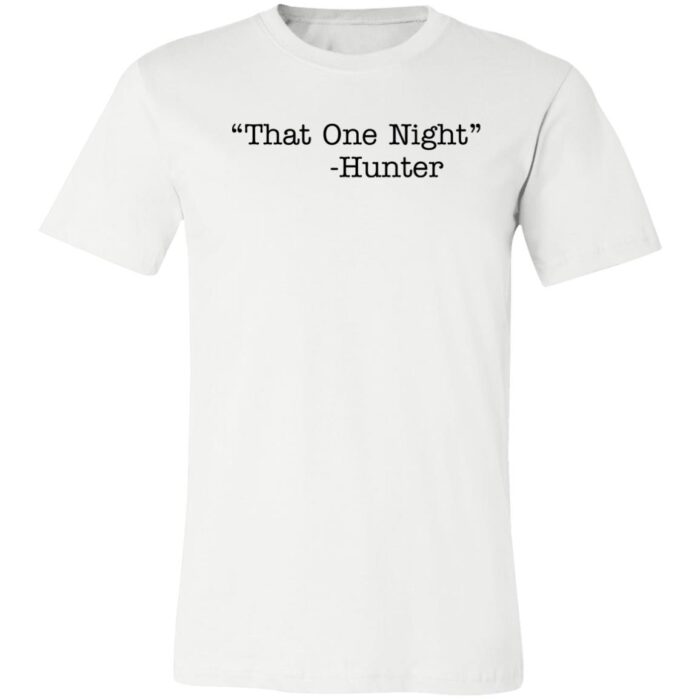 That One Night: Hunter's Song - Unisex Jersey Short-Sleeve T-Shirt