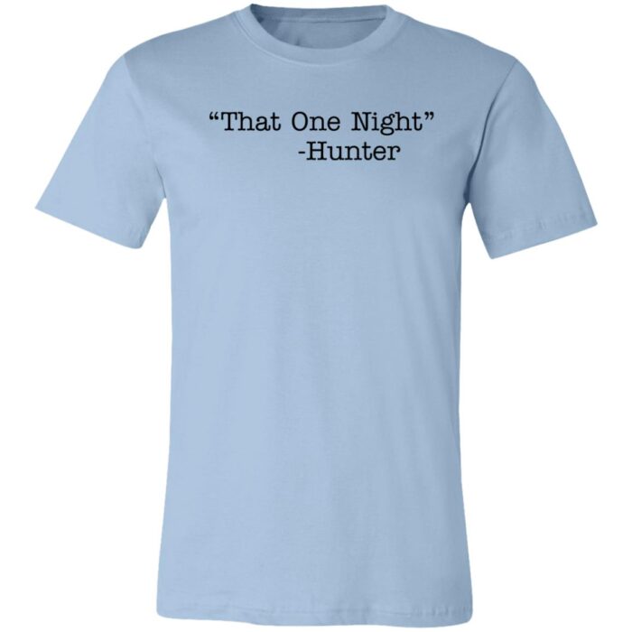 That One Night: Hunter's Song - Unisex Jersey Short-Sleeve T-Shirt - Image 5