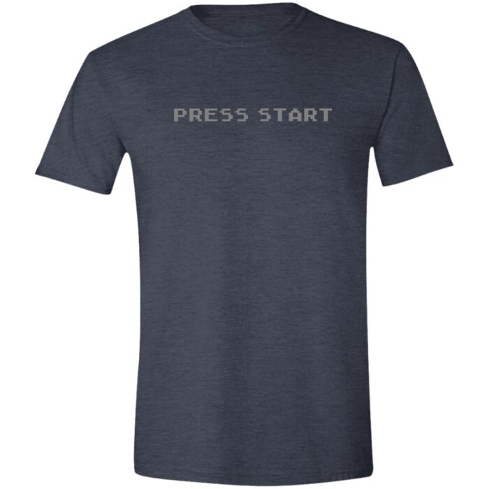 8-bit Press Start Softstyle T-Shirt