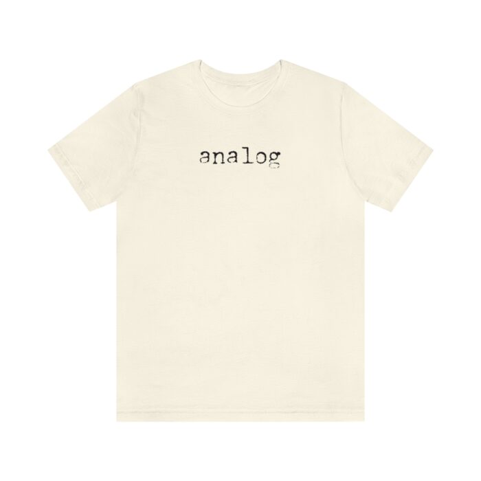 Analog Unisex Jersey Short Sleeve Tee - Image 7