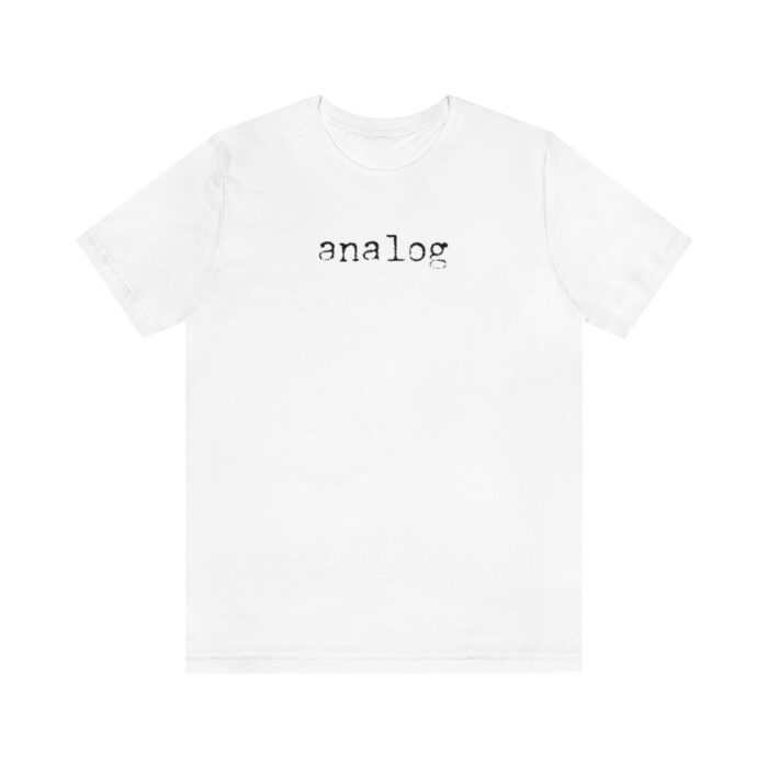 Analog Unisex Jersey Short Sleeve Tee