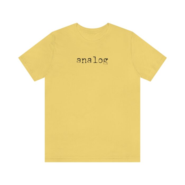 Analog Unisex Jersey Short Sleeve Tee - Image 16