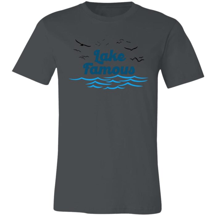 Lake Famous Unisex Jersey Short-Sleeve T-Shirt - Image 3