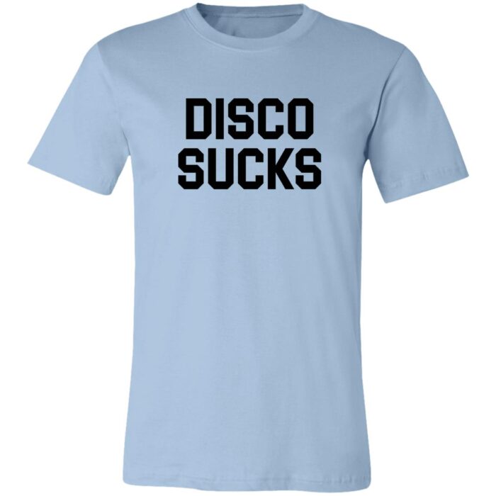 Disco Sucks Unisex Jersey T-Shirt - Image 5