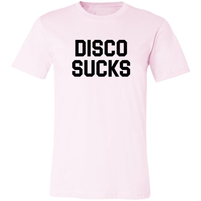 Disco Sucks Unisex Jersey T-Shirt - Image 7