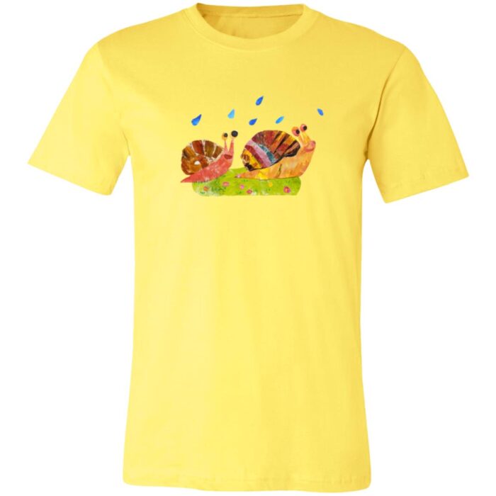 Art Snails Unisex Jersey Short-Sleeve T-Shirt - Image 2