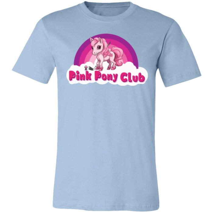 Pink Pony Golf Club Unisex Jersey Short-Sleeve T-Shirt - Image 5