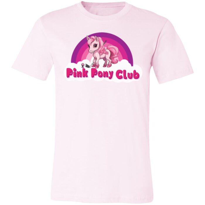 Pink Pony Golf Club Unisex Jersey Short-Sleeve T-Shirt