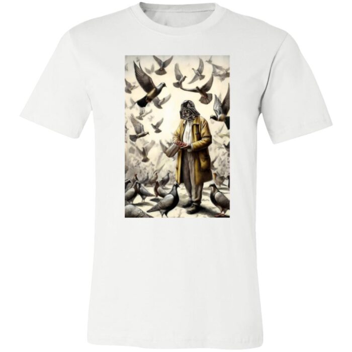 Feed the Birds Darth Vader Unisex Jersey Short-Sleeve T-Shirt - Image 3