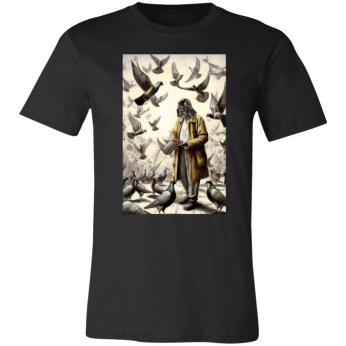 Feed the Birds Darth Vader Unisex Jersey Short-Sleeve T-Shirt - Image 5