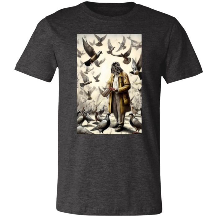 Feed the Birds Darth Vader Unisex Jersey Short-Sleeve T-Shirt - Image 6