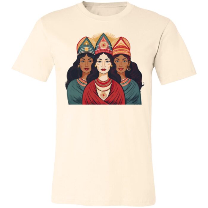 Three Wise Christmas Queens Unisex Jersey Short-Sleeve T-Shirt - Image 3