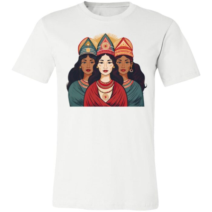 Three Wise Christmas Queens Unisex Jersey Short-Sleeve T-Shirt - Image 4