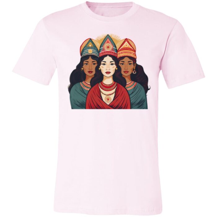 Three Wise Christmas Queens Unisex Jersey Short-Sleeve T-Shirt - Image 2