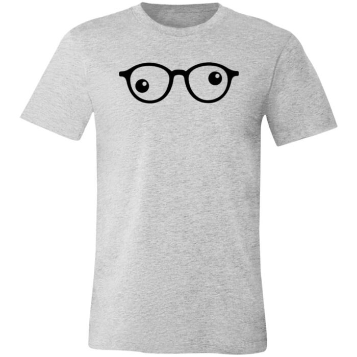 Googly Glasses Unisex Jersey Short-Sleeve T-Shirt - Image 7