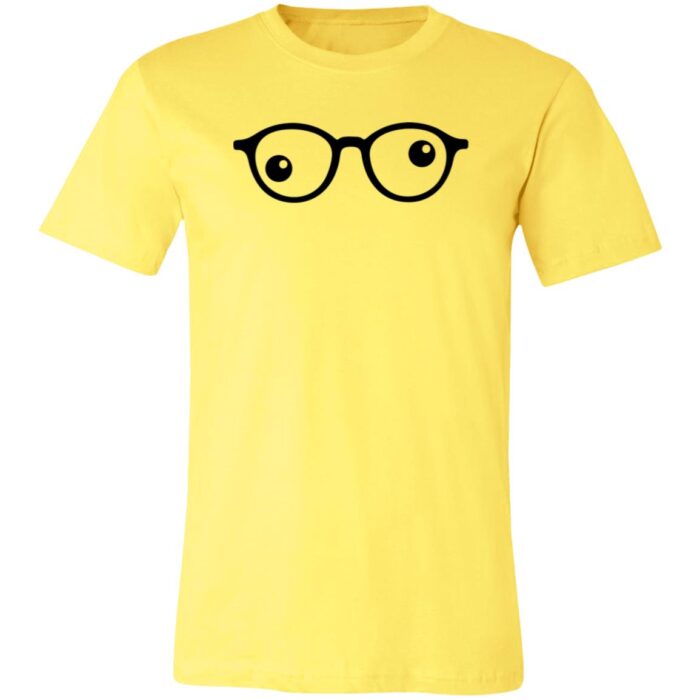 Googly Glasses Unisex Jersey Short-Sleeve T-Shirt - Image 2