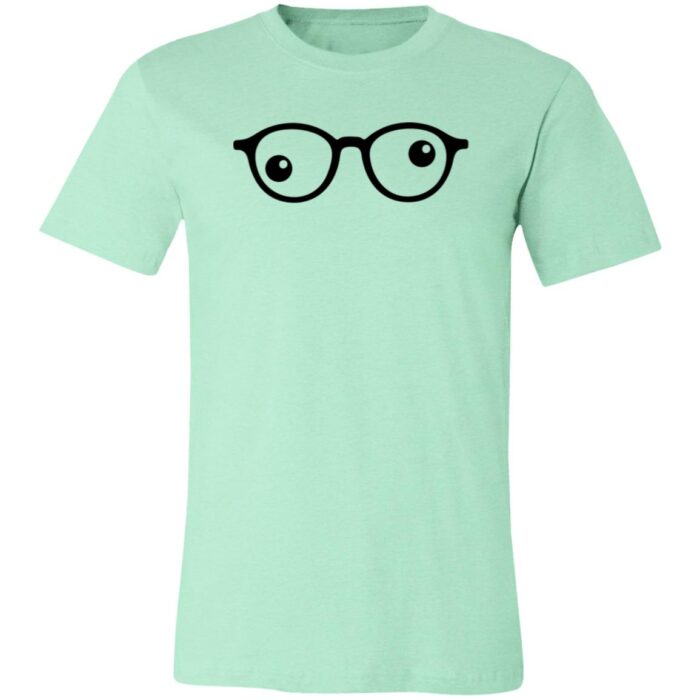 Googly Glasses Unisex Jersey Short-Sleeve T-Shirt - Image 4