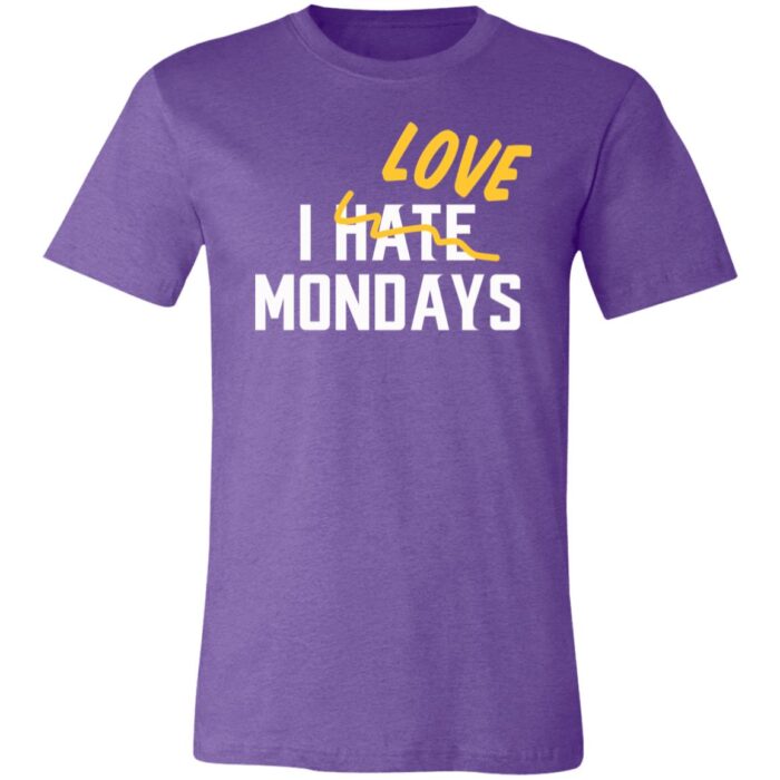 I Love Mondays Unisex Jersey Short-Sleeve T-Shirt