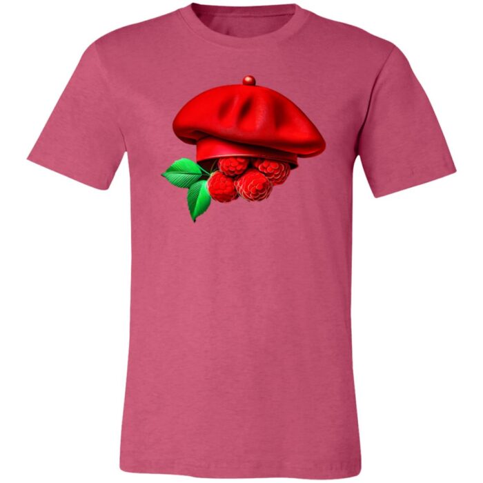 Raspberry Beret Unisex Jersey Short-Sleeve T-Shirt