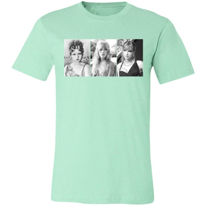 Clara Bow Unisex Jersey Short-Sleeve T-Shirt - Image 3