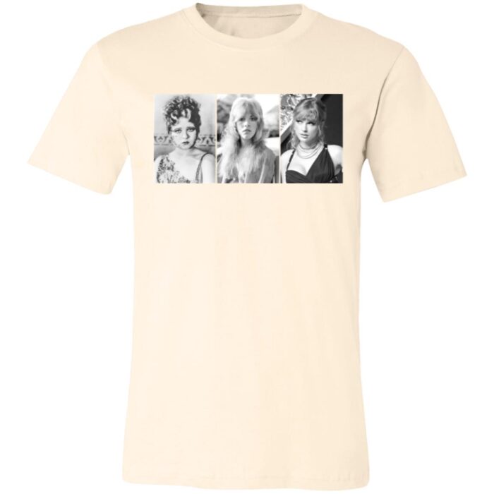 Clara Bow Unisex Jersey Short-Sleeve T-Shirt - Image 4